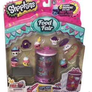 New Shopkins Food Fair Cupcake Collection. New In Sealed Package.
